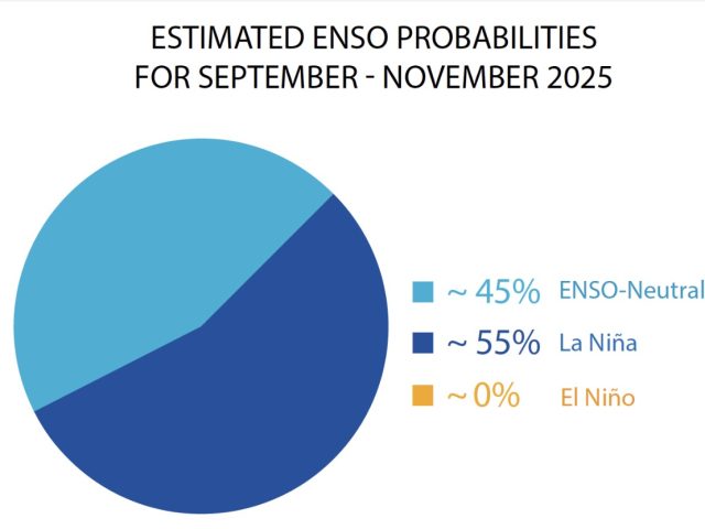 WMO warns that La Nina, the harbinger for depressed rainfall set to begin in September