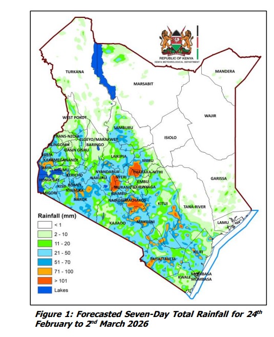 Heavy rainfall continues as Madden Julian Oscillation drives long rains in early onset